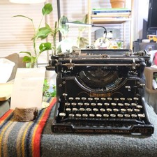 [BEAUTIFUL] Antique 1924 Underwood No 5 Standard Typewriter SN#19042309 Working picture