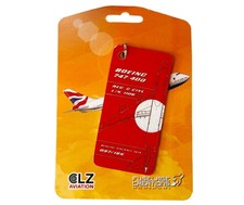 British Airways Boeing 747 G-CIVL Aircraft Skin Tag Fuselage Creations Bicolour picture