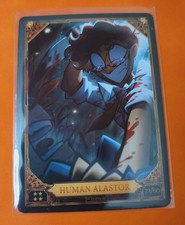 2nd Edition HUMAN ALASTOR 23/60 - ULTRA RARE Hazbin Hotel Season 2 Trading Card picture