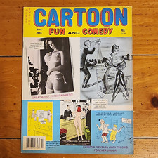 CARTOON FUN AND COMEDY January 1981 Adult Humor Bill Ward PUSSYCAT Comic Strip picture