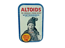 Altoids Wintergreen Mints Limited Edition Sealed Collectible Tin NOS Expired picture