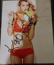 Kate Bock signed Autograph Photo 8X10 RACC Seller COA picture