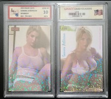 2024 Man Cave Gemma Atkinson #14 Sparkle Promo Card Graded LCG 10 GEM MINT picture