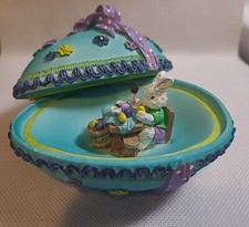 Vintage 1996 TL Toys Easter Trinket Box - New In Box picture