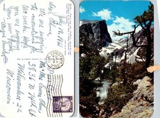 Dream Lake CO Rocky Mountains Postcard Used (41131) picture