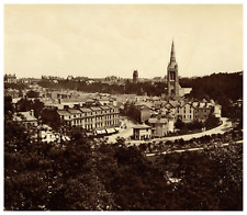 England, Bournemouth, from Terrace Mount, C.N. Vintage print, albumin print print picture