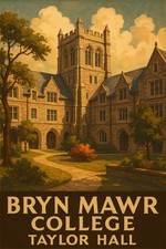 Bryn Mawr College Art Print ๐ 16x24โ 200gsm Paper๐๏ธ Hi-Res๐ Print picture