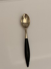 Vintage Spoon Cupronickel USSR Engraving Rare 60s picture