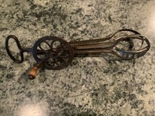 Antique Vintage Holt’s Dover Egg Beater & Cream Whip Blender Pat Aug 22/99 picture