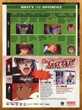 2008 Gunbuster vs Diebuster Gattai Print Ad/Poster Anime Movie Box Set Promo Art picture