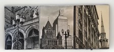 (3) Clemens Kalischer Boston Architecture Prints — Signed | Numbered | Stamped picture