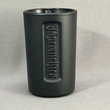 Jagermeister Black Frosted Shot Glass Jager Logo picture