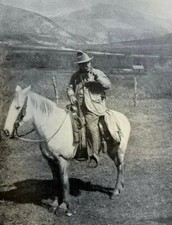 1906 President Theodore Roosevelt as an Outdoors Man picture