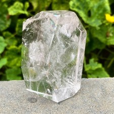 368G Natural Pure Clear Quartz Crystal Reiki Stone Healing picture