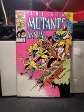 Marvel the New Mutants Annual #2 Comics 1986 First Appearance of Psylocke picture