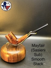 Vintage Mayfair (Sasieni Sub) Smooth Stack Tobacco Pipe picture