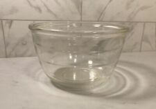 Vintage Ribbed GE Glasbake Mixing Bowl For General Electric Mixer 7” x 4.5” picture