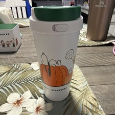 Genuine Starbucks x Peanuts Snoopy The Great Big Pumpkin Tumbler ready to ship picture