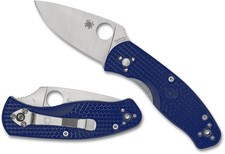 Spyderco Persistence Lightweight Blue FRN Handles CPM S35VN Steel, C136PBL SALE picture