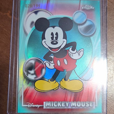 Topps 2026 Topps Chrome Disney 100 Mickey Mouse Card #50 Serial #029/199 picture