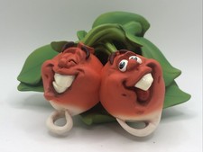 Vintage Gigglin’ Groceries Anthropomorphic Laughing Happy Radishes picture