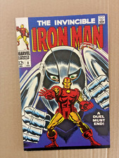 Iron Man #8 (1968) Marvel Comics Silver Age Classic Iron Man Cover picture