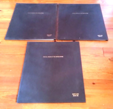 (3) USGS Topographical Map Books - Coastal Maryland - Very Rare Large Portfolio picture