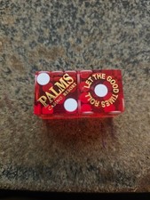 THE PALMS LAS VEGAS CASINO DICE MATCHING NUMBERS picture