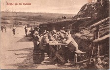 RPPC Real Photo Postcard Germany Grüße an die Heimat WWI German Soldiers 1915 C1 picture