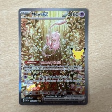 Mew Ex SIR 30th Anniversary 152/128 Full Art Holo English Pack Fresh picture