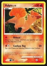 Vulpix 102/127 Pokemon Card - Platinum NM picture