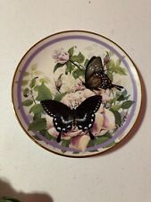 The Hamilton Collection Paul Sweany Spicebush Swallowtail Butterfly Garden Plate picture