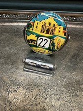 Vintage 1960’s Metal Perpetual Flip Calendar The Alamo San Antonio Texas picture