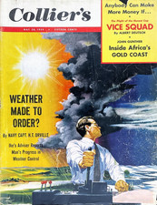 Collier’s May 28 1954 Weather Made To Order H.T. Orville Control Vtg Mag Cover picture