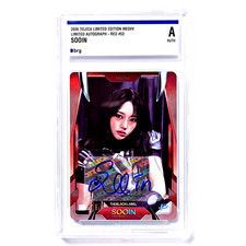 2026 Teleca MEOVV SOOIN /15 Red Autograph 1st Rookie ๋ฏธ์ผ์ค ์์ธ picture