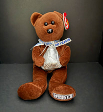 Hershey's Kisses 100 Years Cocoa Bean TY Beanie Baby Plush 2007 MWMT picture