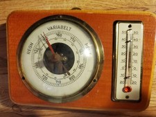 Thermometer Humidity Temperature Barometer Wall Decor See Description picture