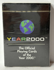 Year 2000 Official Playing Cards of The Year 2000 Y2K New & Sealed picture