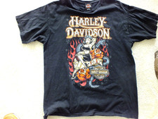 HARLEY DAVIDSON DEALERSHIP T-SHIRT - HARLEY-DAVIDSON LYNCHBURG TENNESSEE SIZE L picture