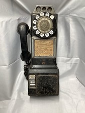 Vintage Northern Electric Rotary Pay Phone  Original picture