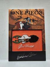 Sniper King God Usopp Patch Card - One Piece - Serialized 063/299 picture