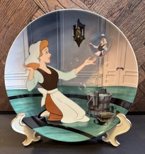 Vintage 1989 Knowles Disney Cinderella Plate Oh Sing Sweet Nightingale 6301C picture