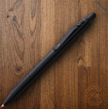 Everyman Grafton Pen Black All-Aluminum Body Click Top 0.7mm Refill Cartridge picture