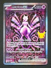Mewtwo EX 151/128 SIR Special Illustration Rare 30th Celebration Pokemon Card NM picture