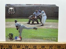 1998 Sammy Sosa Home Run Motion Card Players Choice Vintage picture