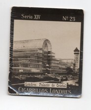 Cigarrillos Londres Seria XIV No.23 Palacio De Cristal Card - XL6C picture