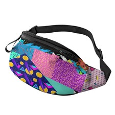 Retro 80s 90s icons fanny waist pack bag for men women, funny belt bags bum bag picture