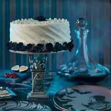 HTF-Disney The Haunted Mansion Porcelain Pedestal Cake Stand Dessert Plate-NIB picture