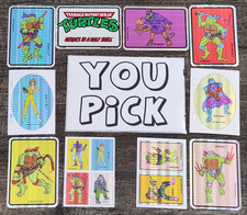 Vintage TEENAGE MUTANT NINJA TURTLES Prism Vending Stickers 1988 MIrage (read) picture