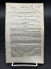 1830 Buzzard & Barnstable Bay Canal Report - House Doc. 54, Massachusetts picture